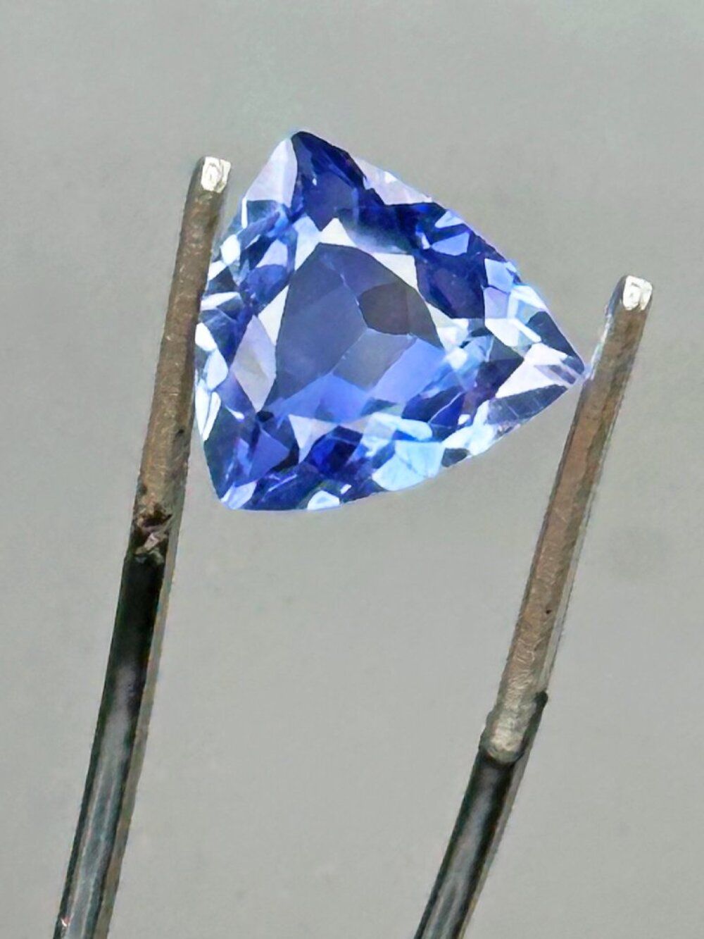 Certified Trillion Blue Sapphire